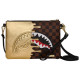 Sprayground Τσαντάκι ώμου Sharks In Paris Gold Drip Crossover Clutch